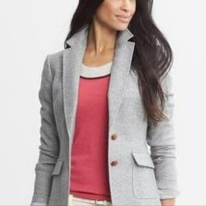Banana Republic Women's Tailored Gray Blazer
